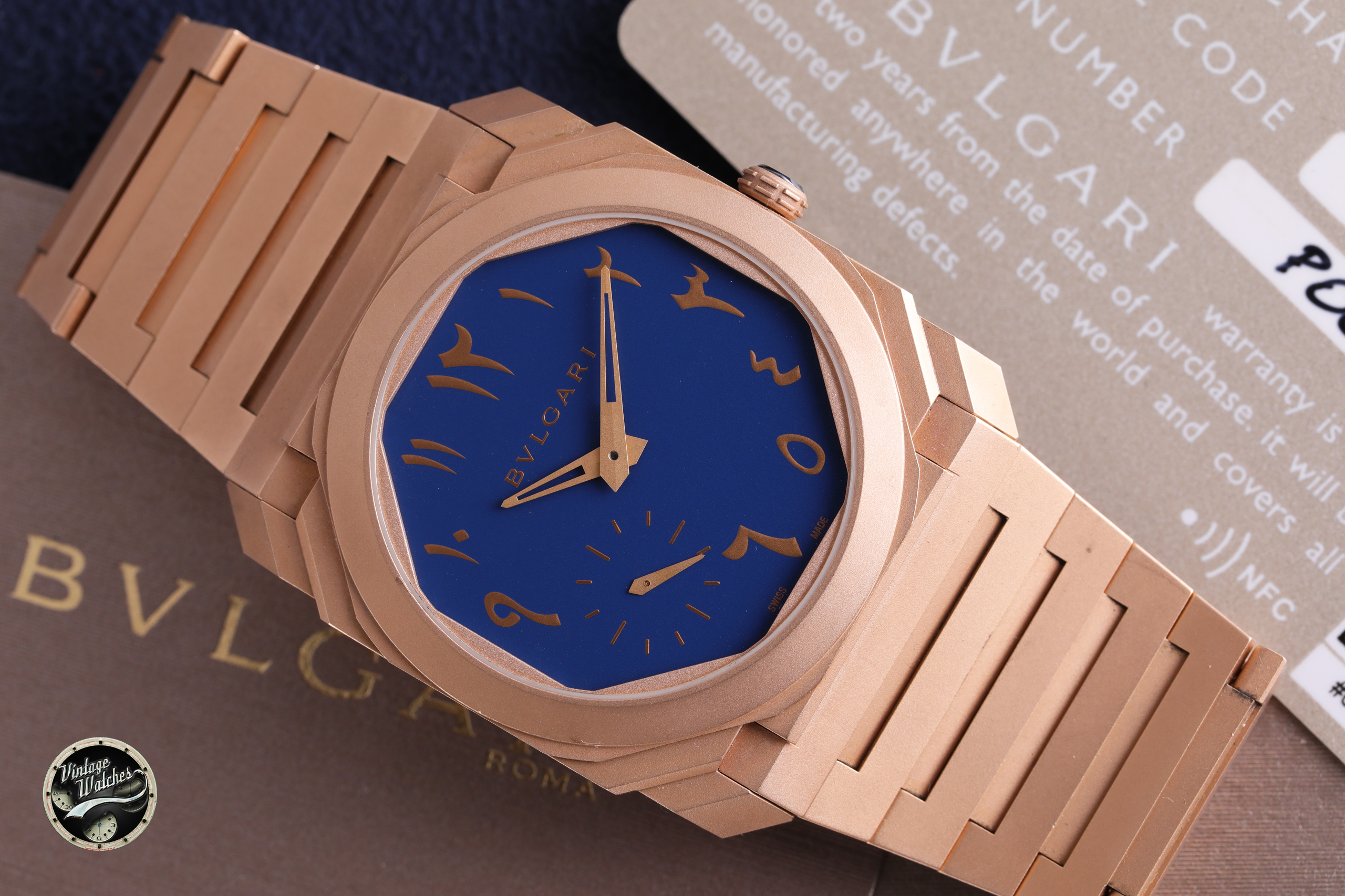 Bulgari Octo Finissimo oro rosa Ed. Limitata<br>– Prezzo su richiesta –