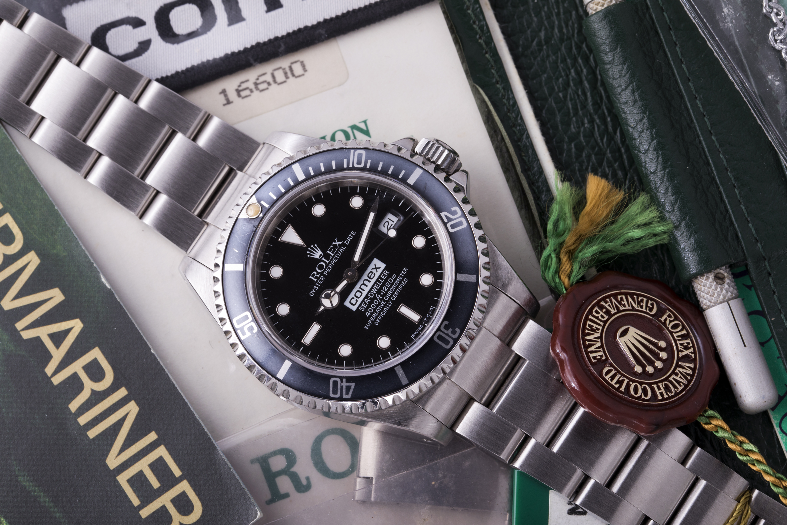 Rolex COMEX Sea-Dweller Ref.16600 Full Set <br>– Prezzo su richiesta –