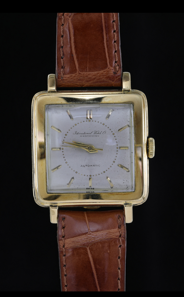 IWC Cioccolatone in oro cassa a scatto cal. 852 - immagine 3