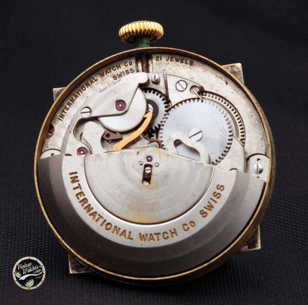 IWC Cioccolatone in oro cassa a scatto cal. 852 - immagine 6