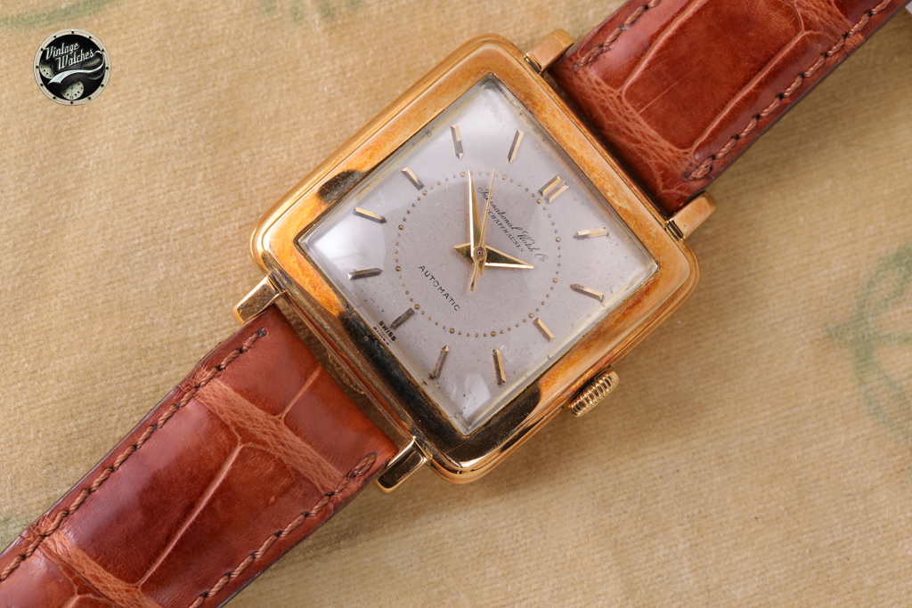 IWC Cioccolatone in oro cassa a scatto cal. 852