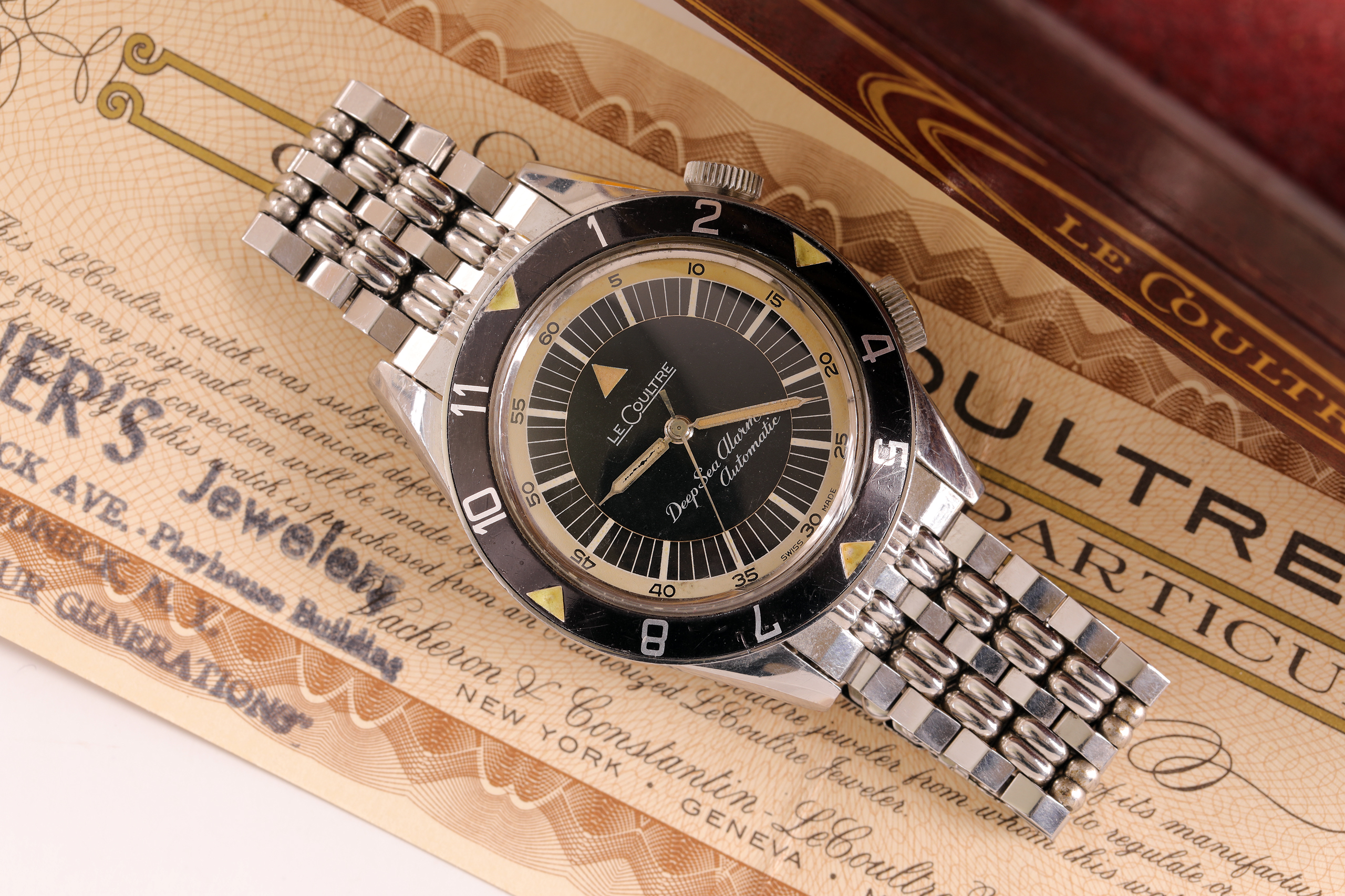 Le Coultre Deep Sea Alarm Automatic<br>– Prezzo su richiesta –