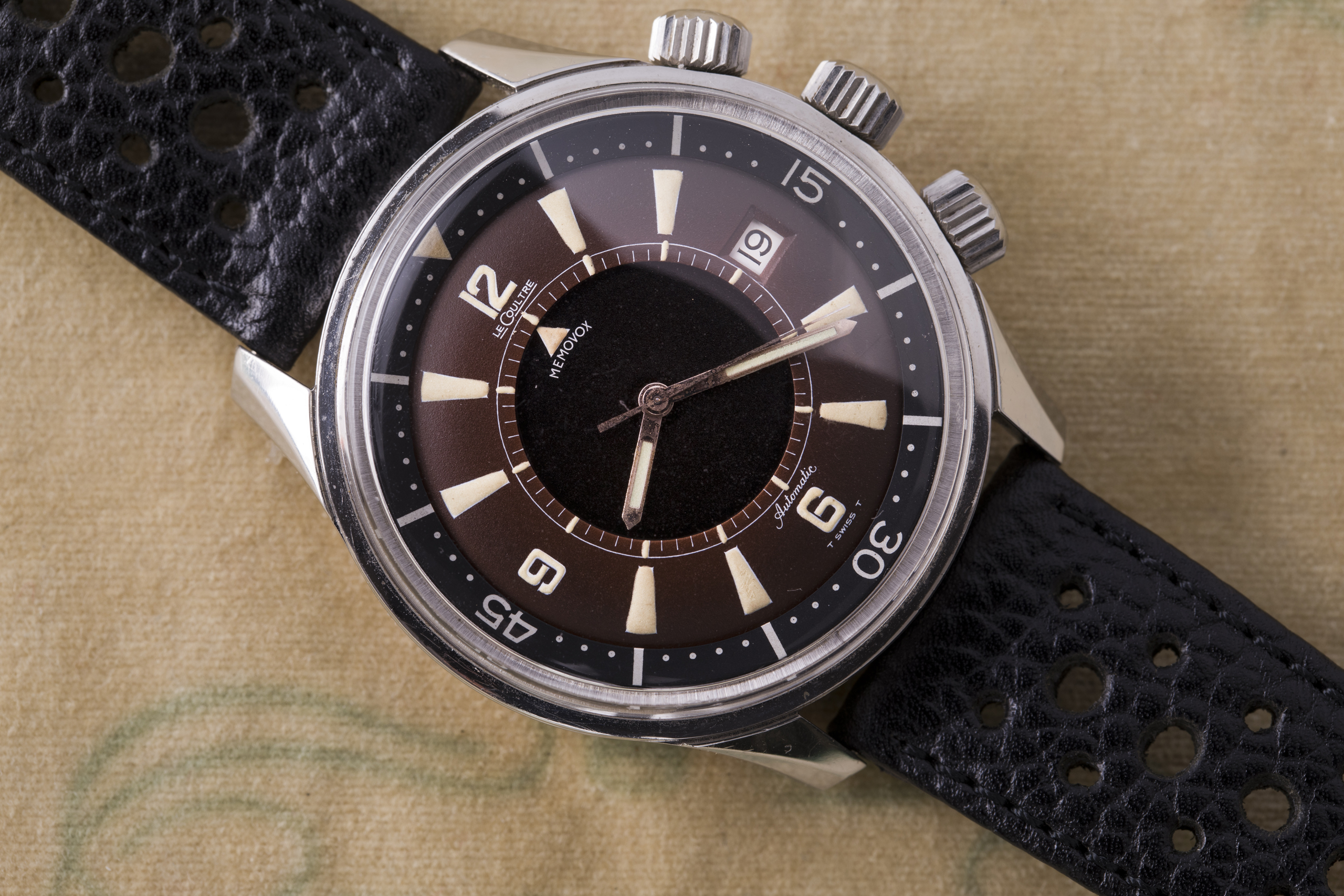 Le Coultre Polaris Marrone del 1968<br>– Prezzo su richiesta –