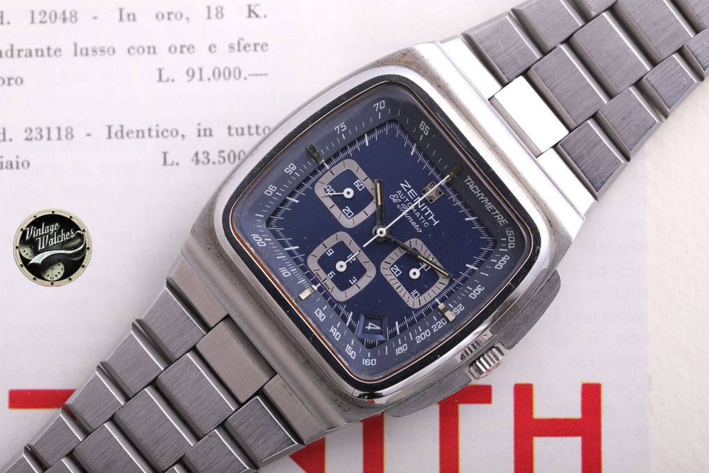 Zenith El Primero Tv Screen mai lucidato
