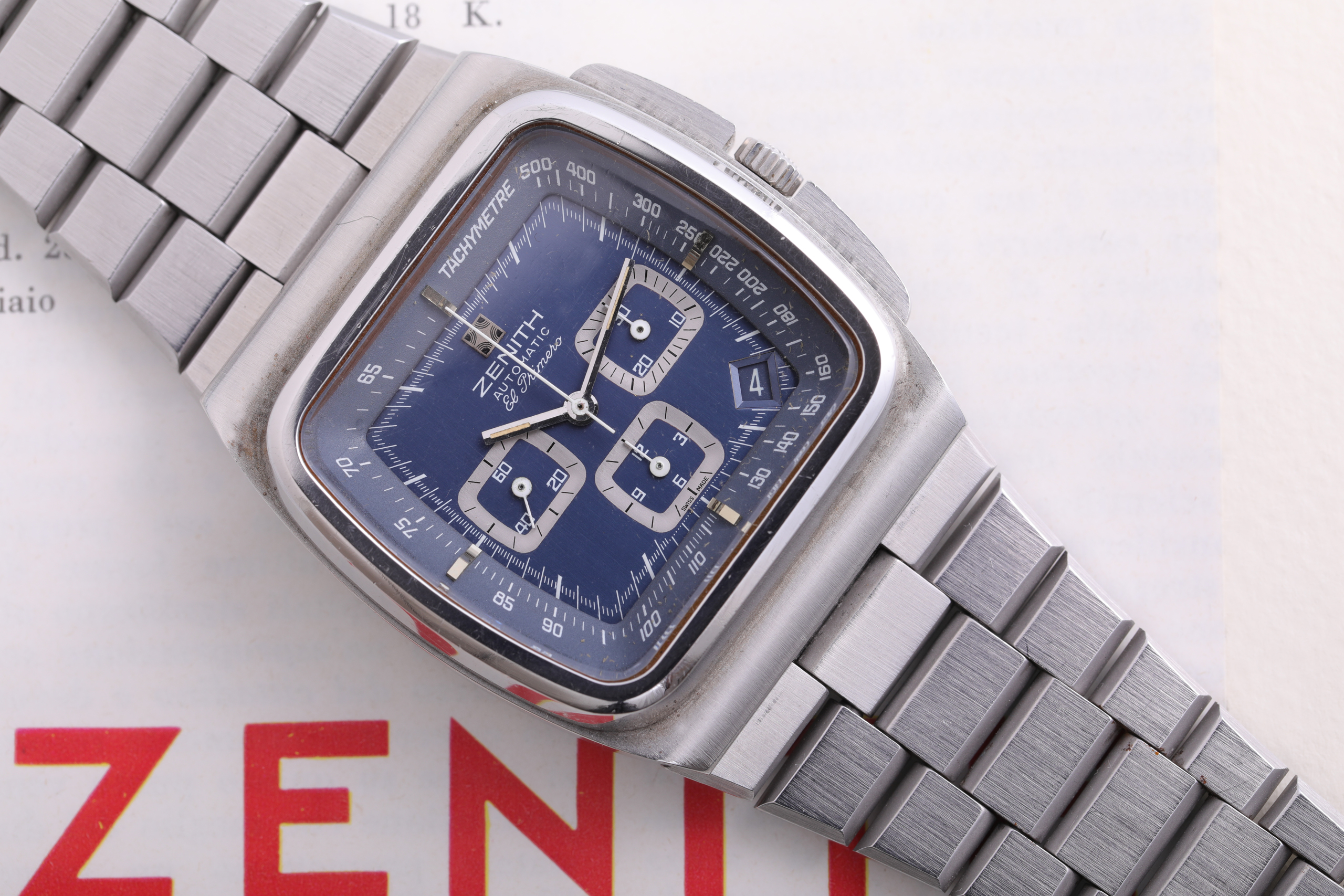 Zenith El Primero Tv Screen mai lucidato