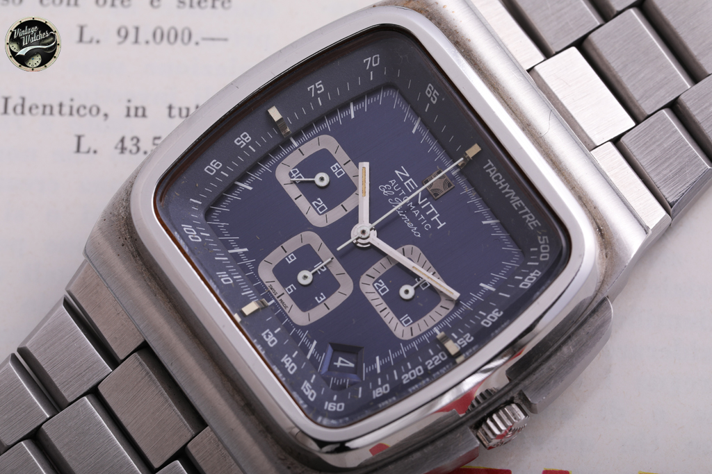 Zenith El Primero Tv Screen mai lucidato - immagine 3