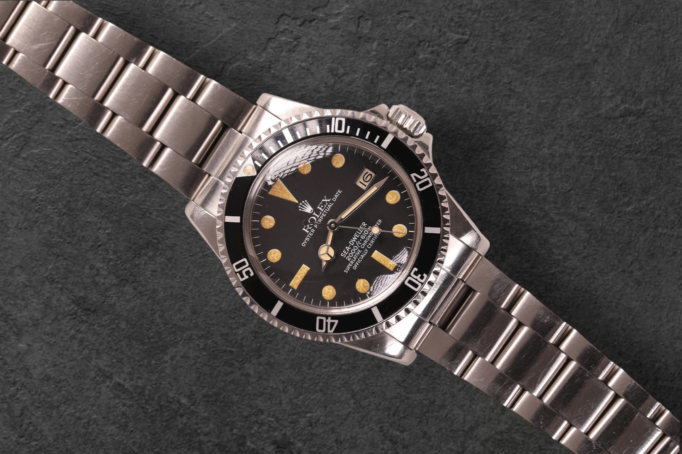 Rolex Sea Dweller 1665 White Writing Dial 6 rolex 1665 1 uai