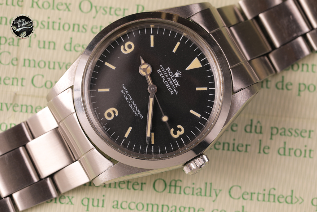 Rolex Explorer ref. 1016 con COSC 4 1016 298941 traverso