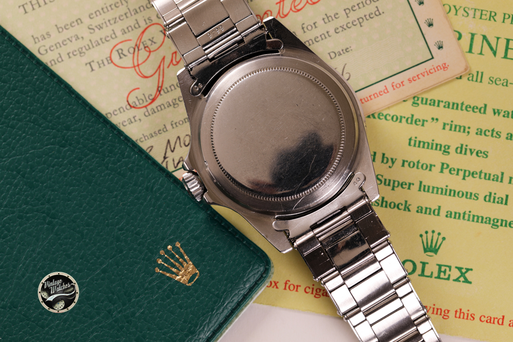 Rolex Submariner 5513 Gilt Dial made in 1964 with Papers Never Polished 5 5513 1076891 retro