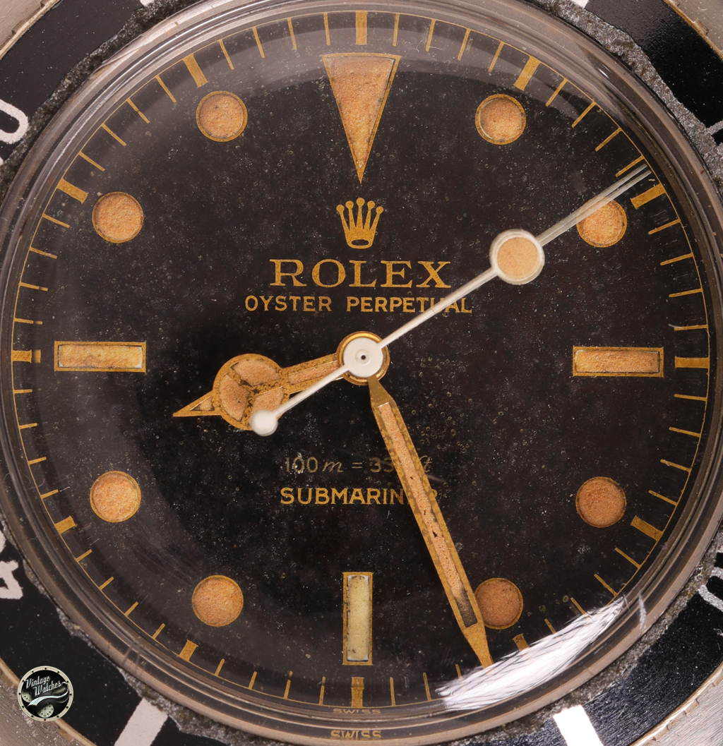 Rolex Submariner 6536/1 Mai Lucidato 4 6536 1 230026 quadrante