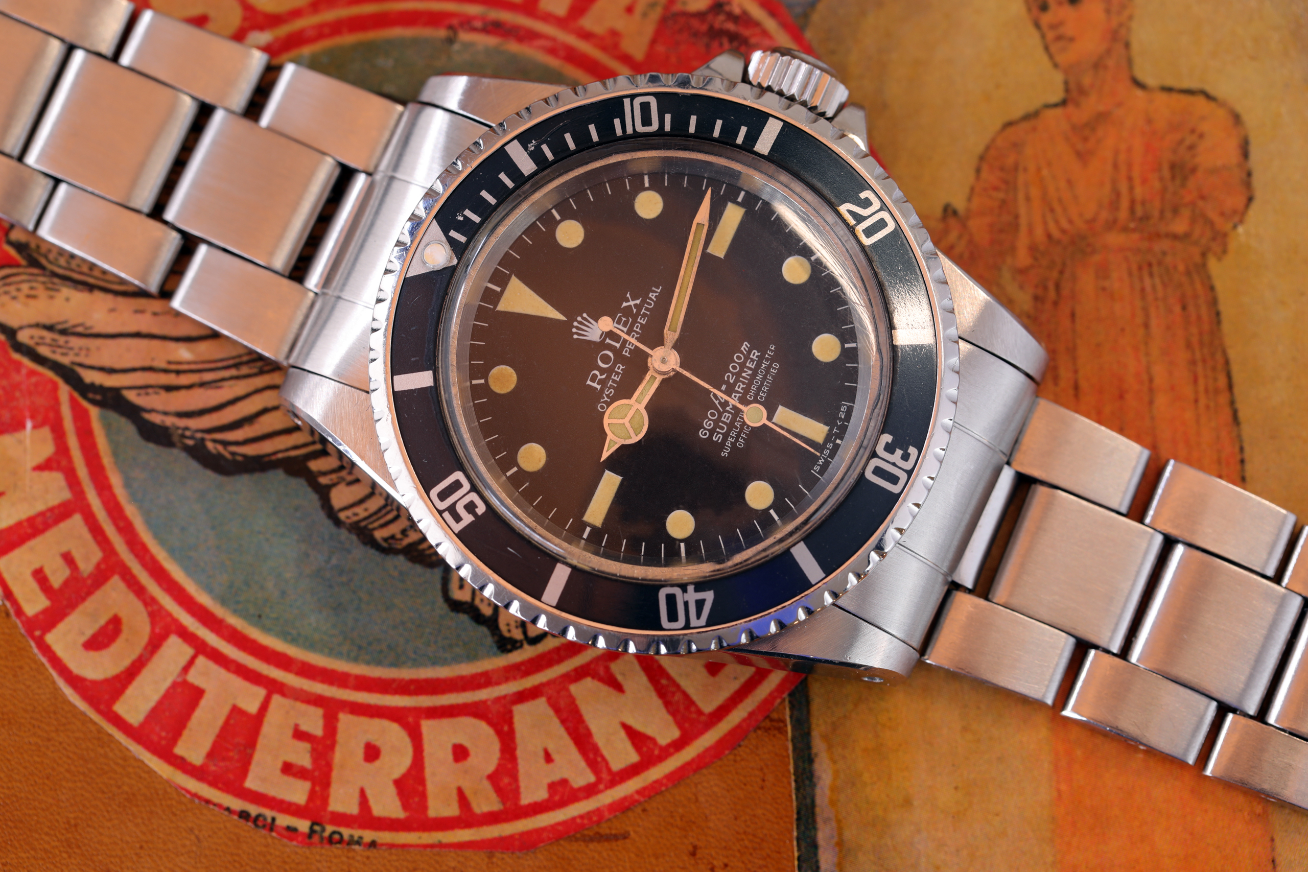 Rolex Submariner ref. 5512 del 1970