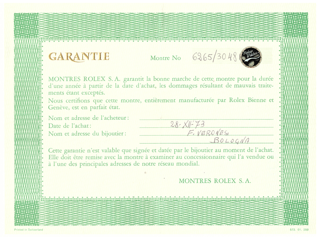 Rolex Daytona ref. 6265 Sigma - immagine 5