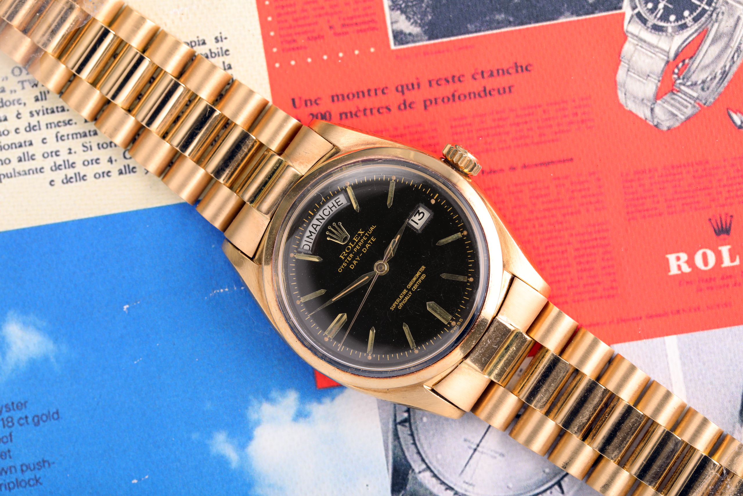 Rolex Daydate ref. 6612B Gilt <br>– Prezzo su richiesta –
