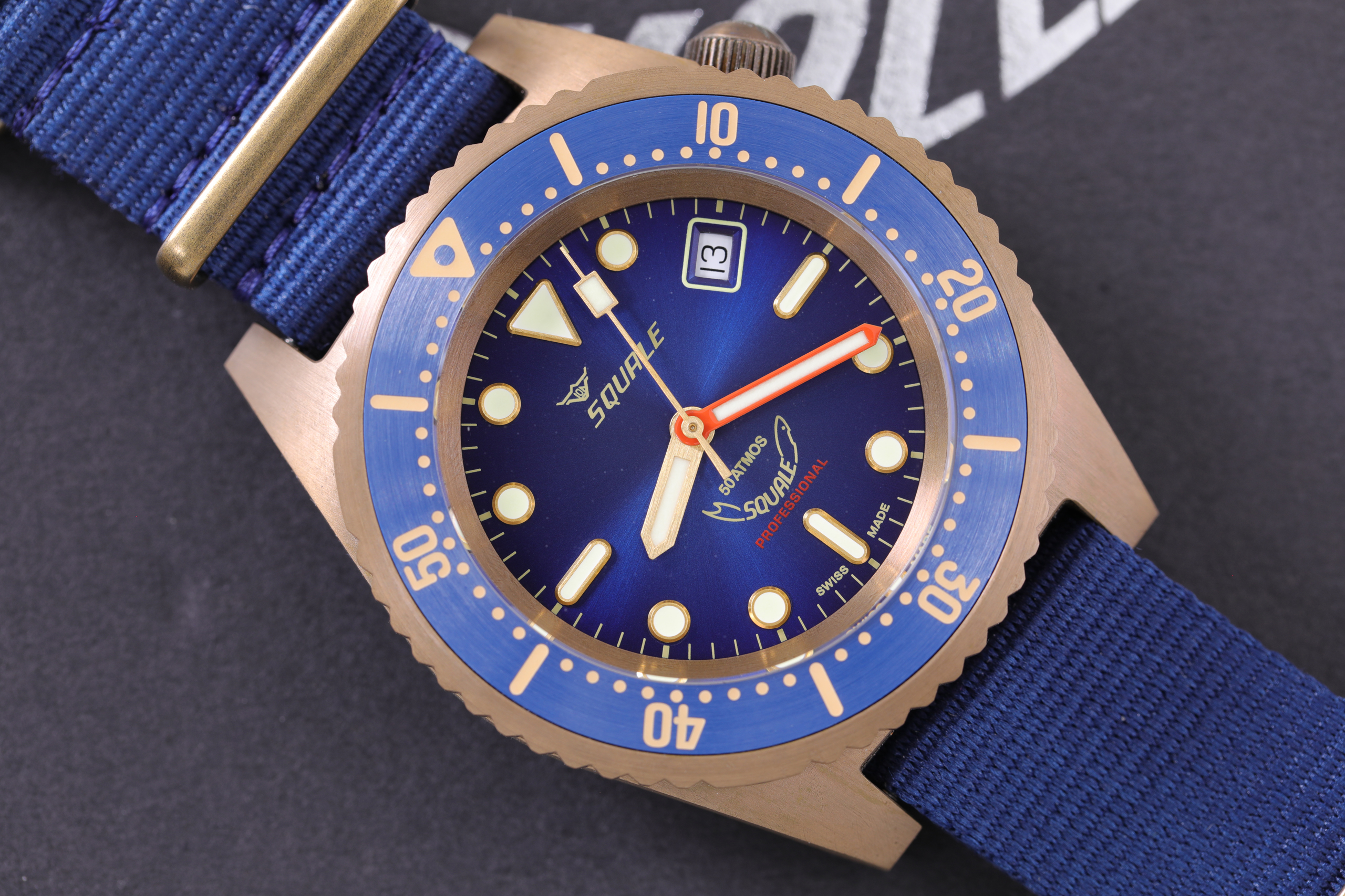 Squale 1521 Bronze Nuovo Full Set