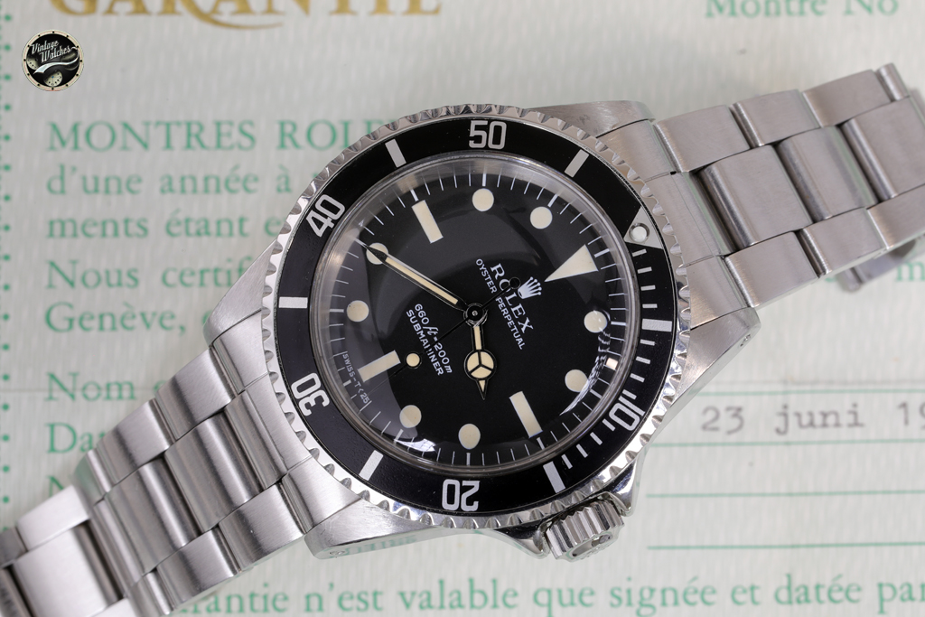 Rolex Submariner ref 5513 scatola e garanzia
