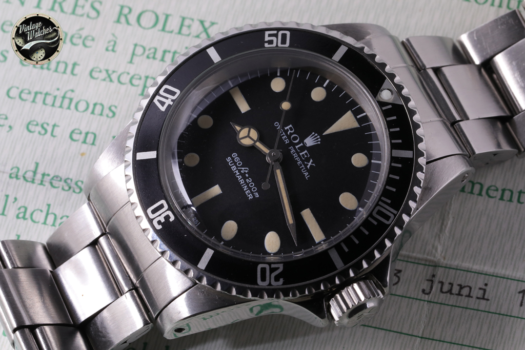 Rolex Submariner ref 5513 scatola e garanzia - immagine 3