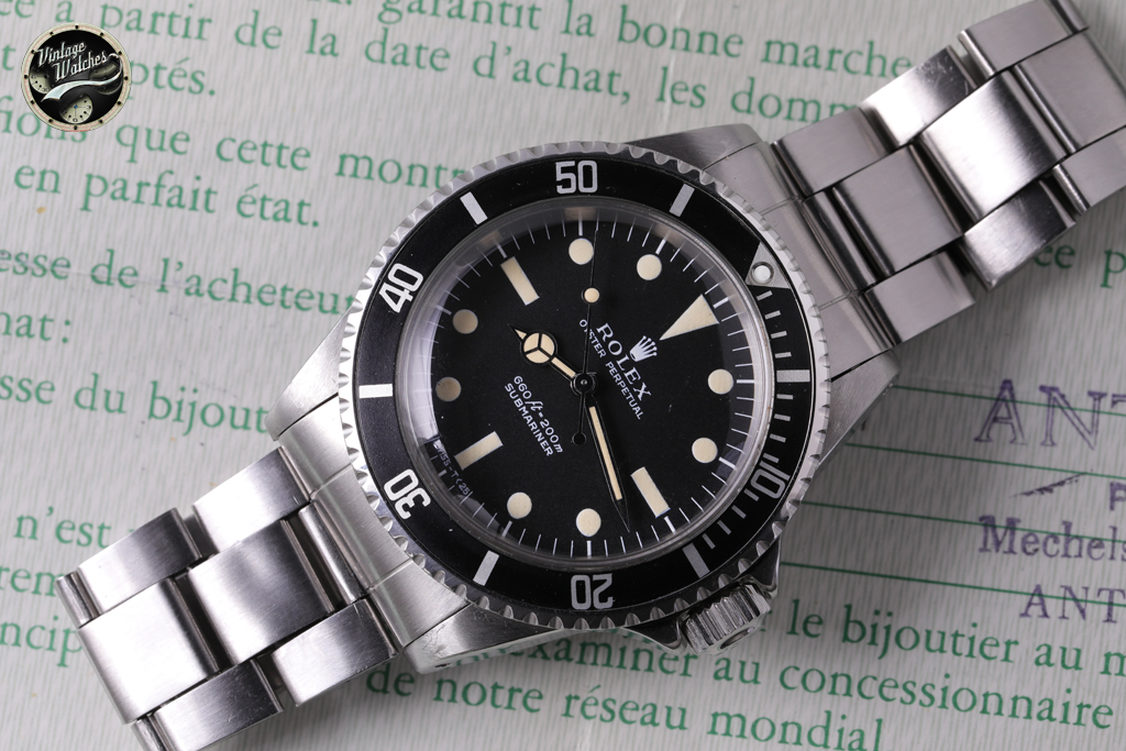 Rolex Submariner ref 5513 scatola e garanzia