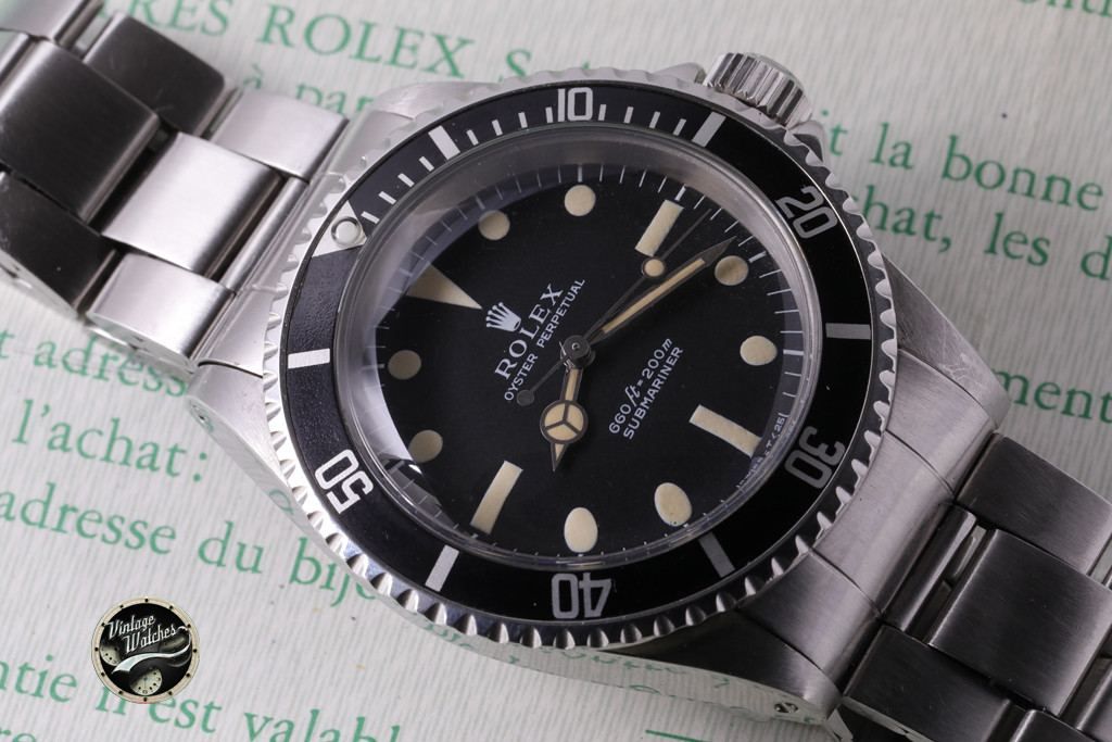 Rolex Submariner ref 5513 scatola e garanzia - immagine 5