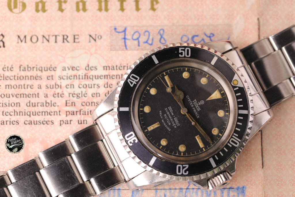 Tudor Submariner ref. 7928-1967 scatola e garanzia