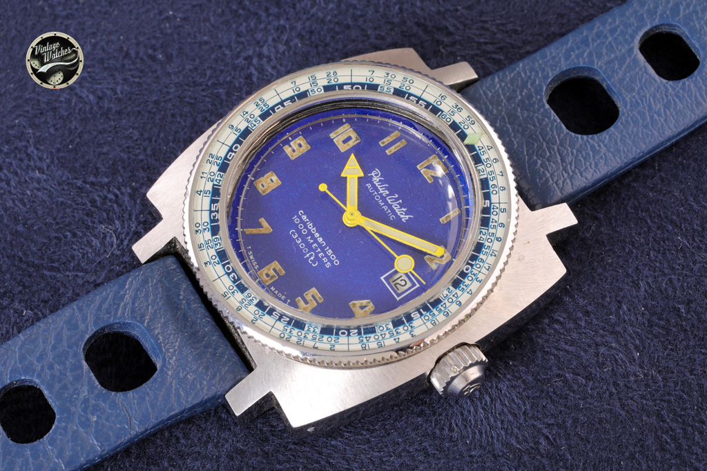 Philip Watch Caribbean Square 1000