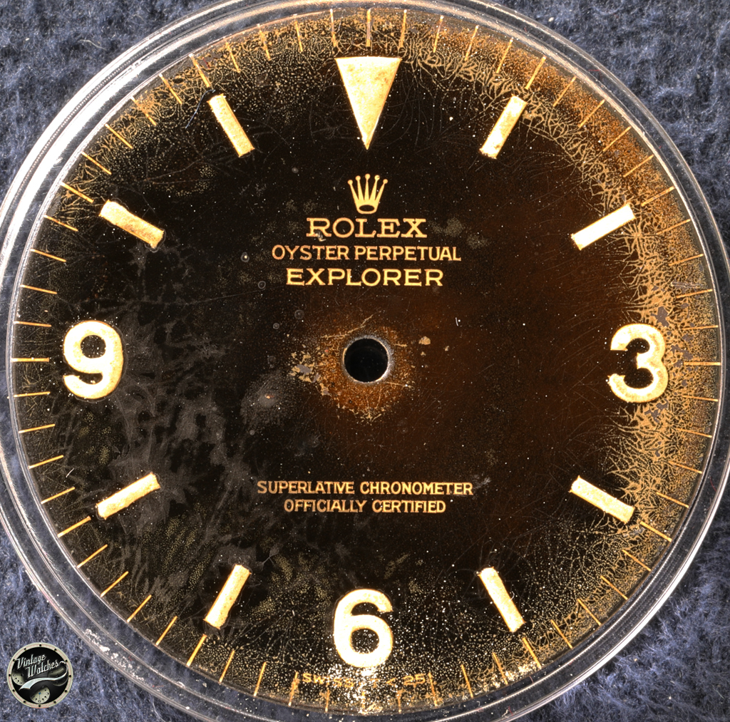 Quadrante Rolex Explorer ref. 1016 Gilt