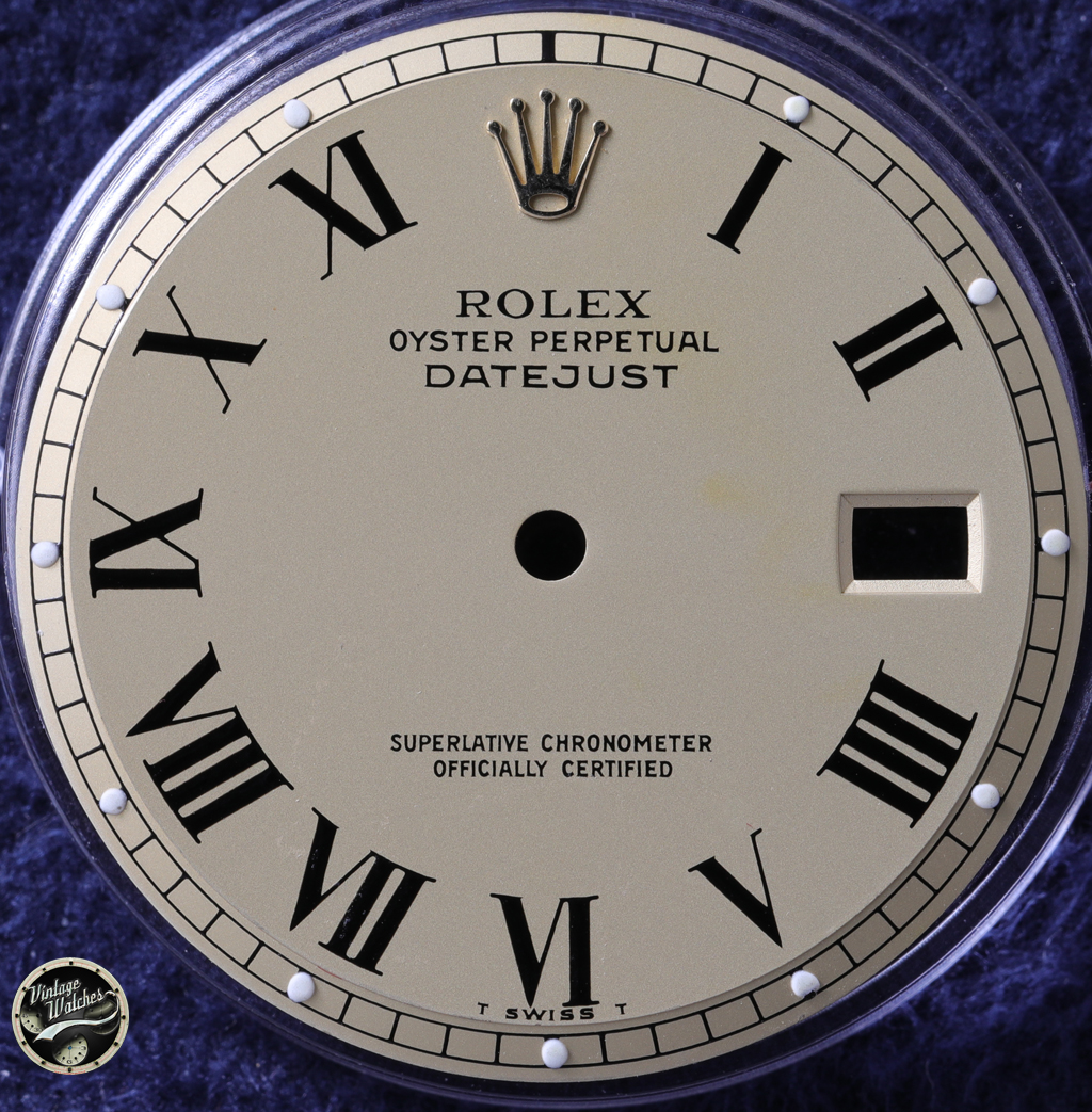 Quadrante Rolex Date Just Buckley ref. 1600