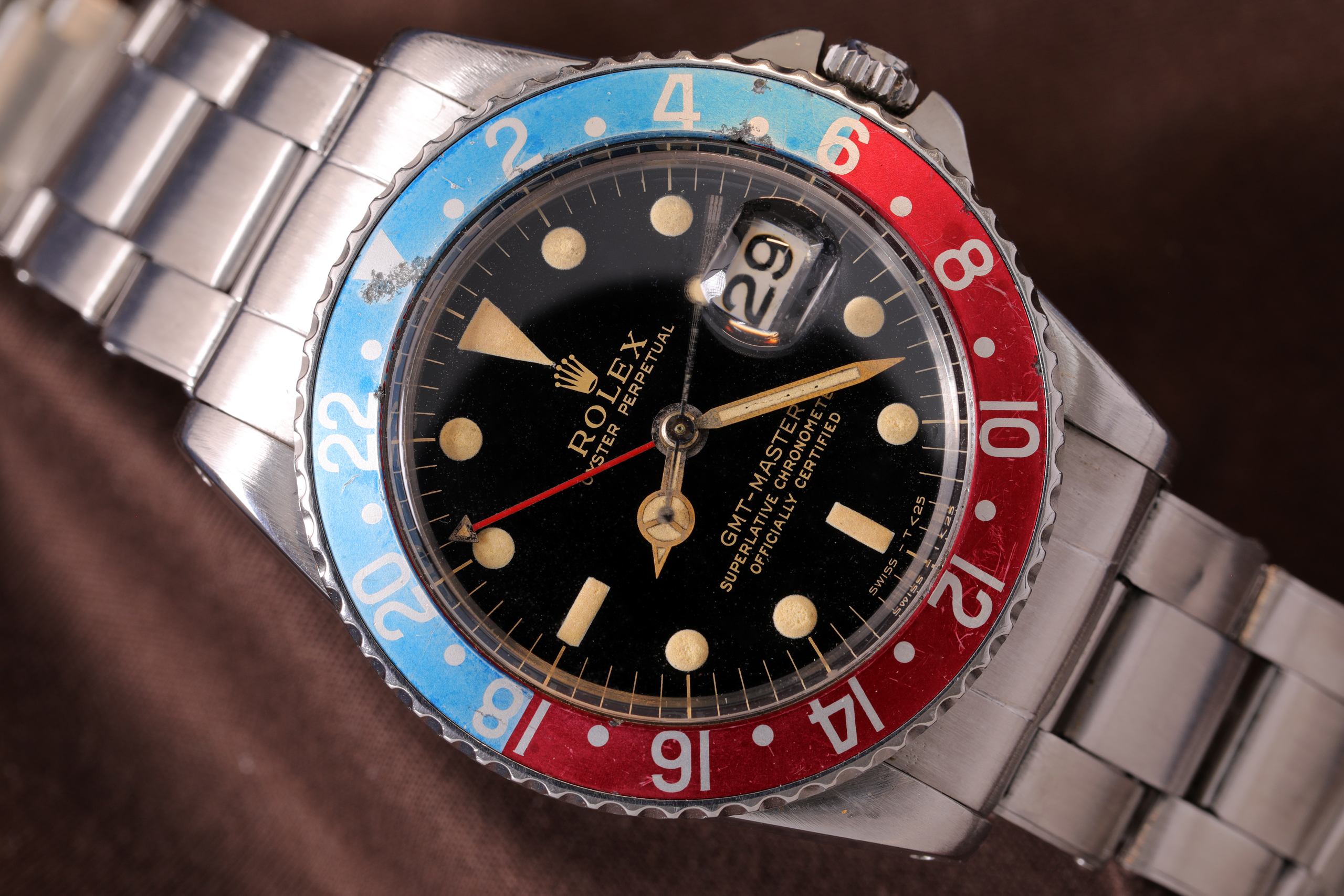 Rolex GMT-Master ref. 1675 PCG Minuteria Aperta