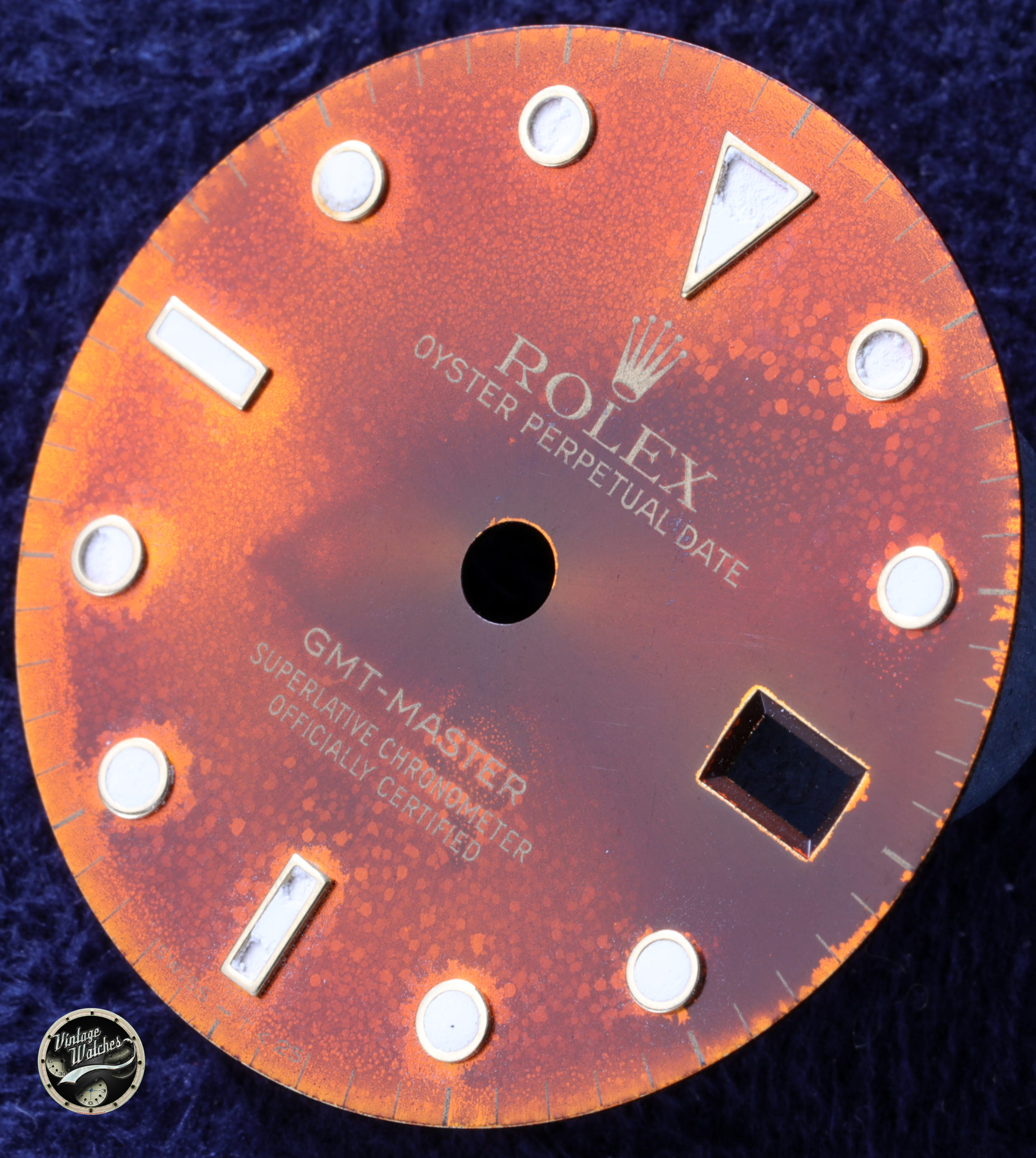 Quadrante Rolex GMT Master ref. 16753/8 "lava" - immagine 3