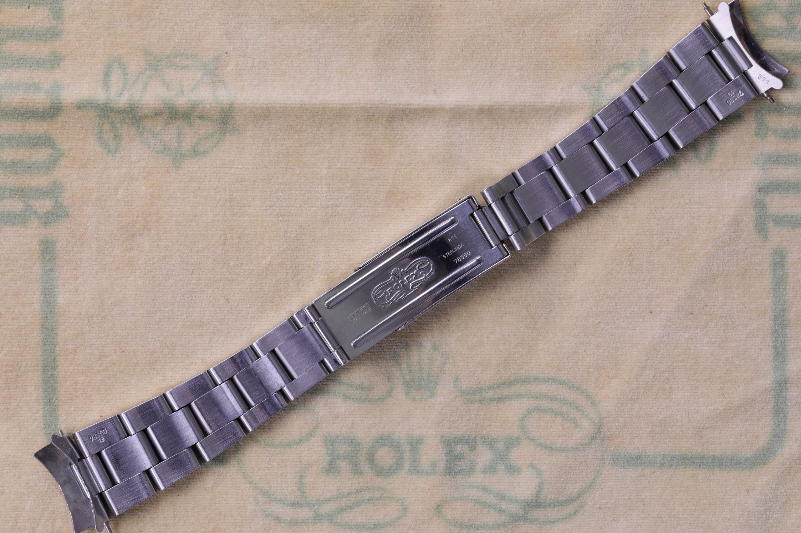 Bracciale Rolex Daytona ref. 78350 finali 571 clasp K 11