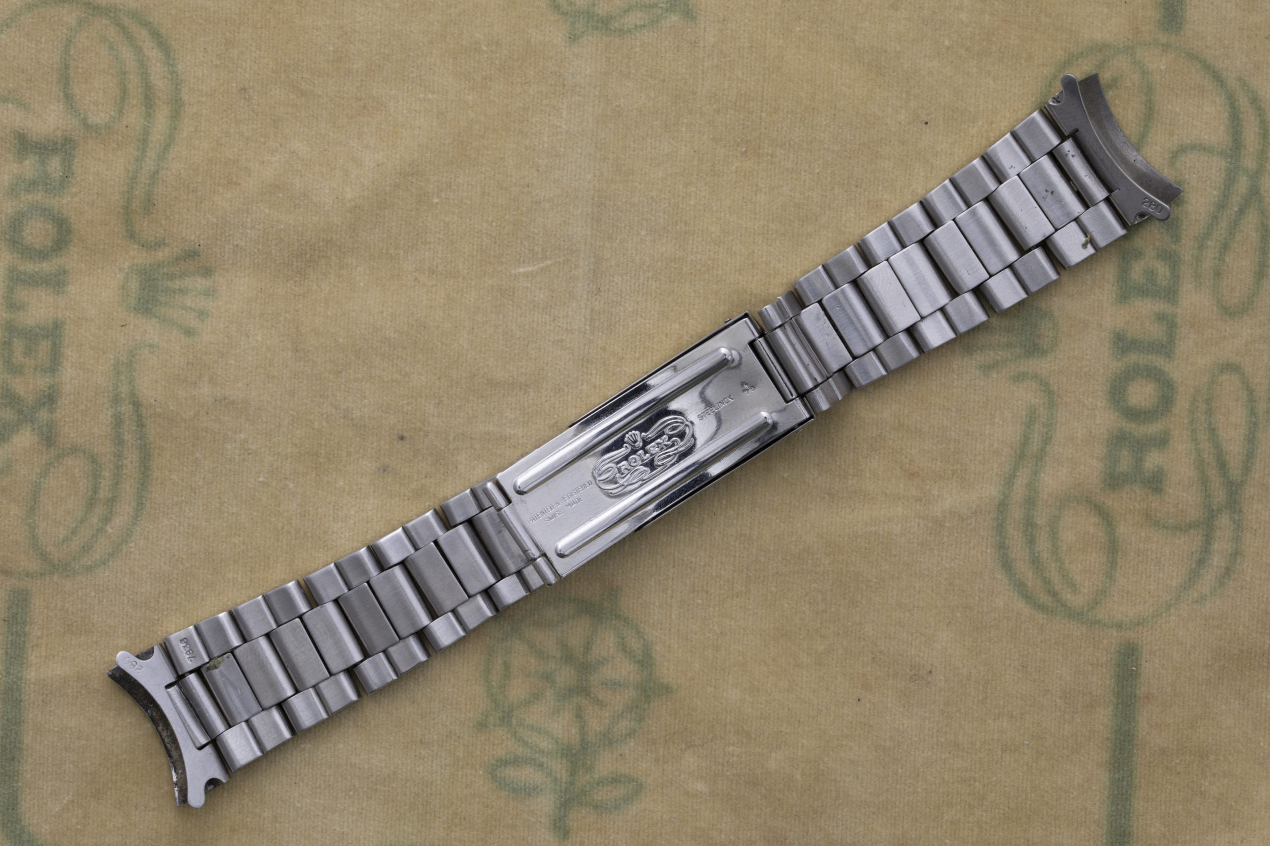 Bracciale Rolex Oyster ref. 7836, finali 280 del 1976