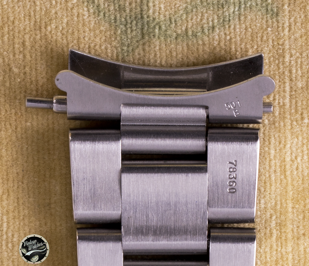 Bracciale Rolex ref. 78360, finali 501 B, clasp e01 1980 - immagine 4