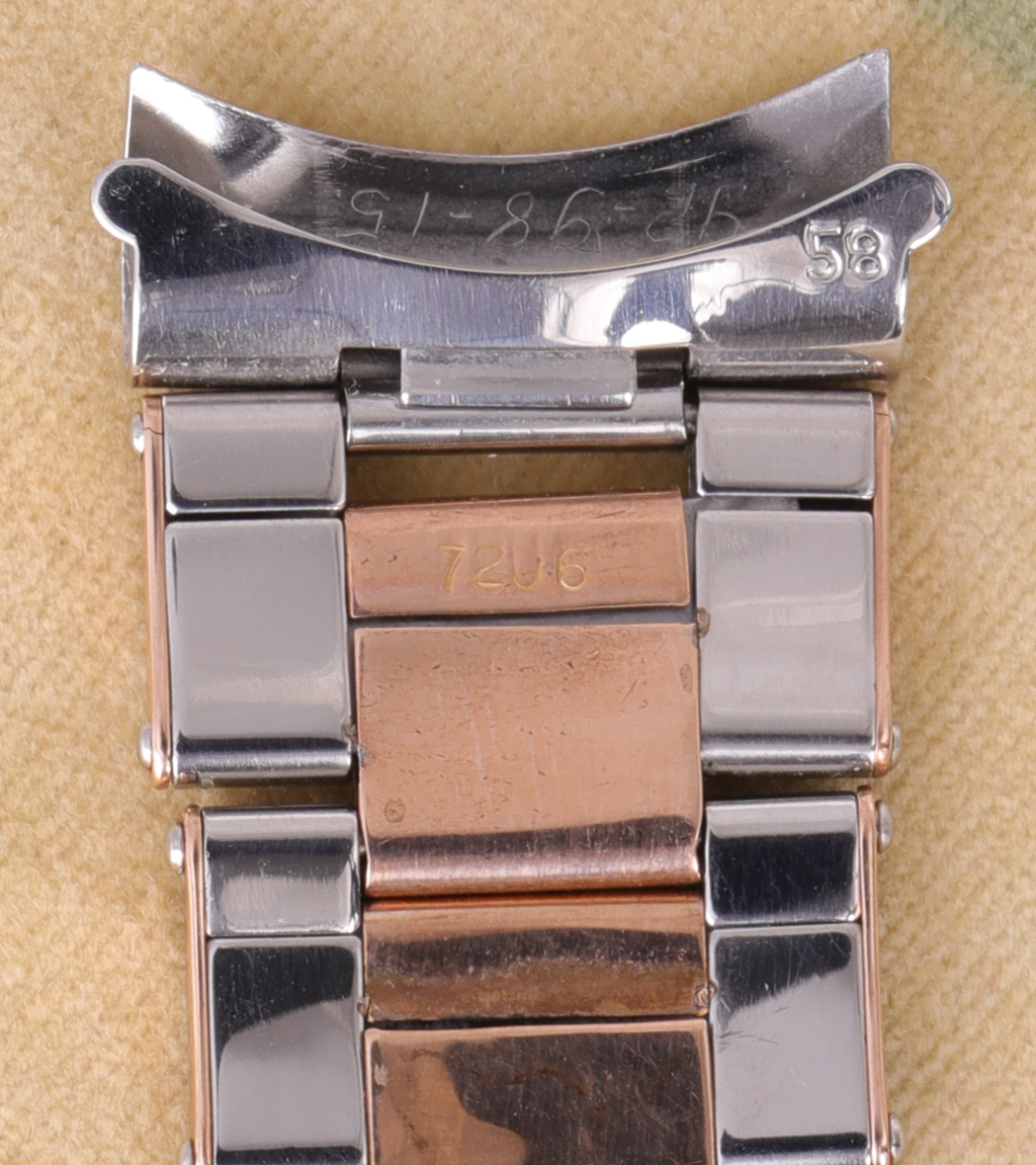 Bracciale Rolex Gay Freres ref. 7206, finali 58 - immagine 5