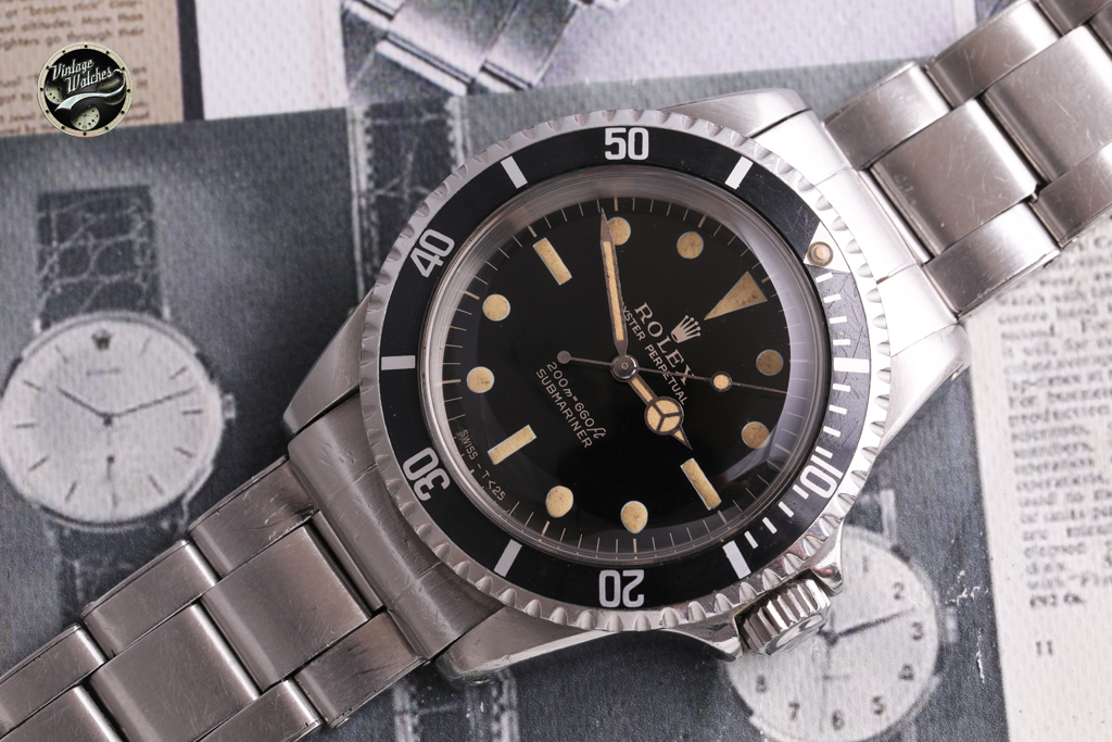 Rolex Submariner 5513 Gilt dial 1966