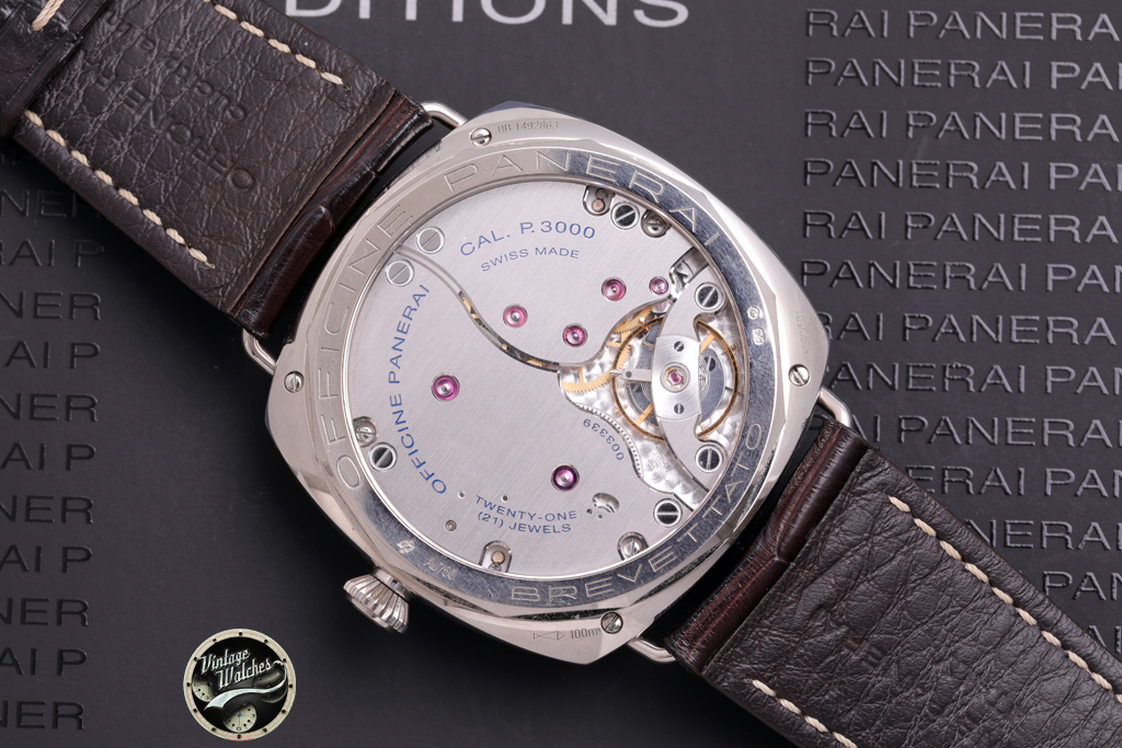 Panerai Radiomir 3 Days Oro Bianco, referenza PAM 00376 - immagine 3