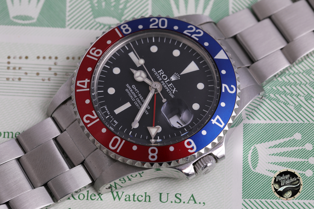 Rolex GMT-Master Ref. 1675 Mark 3 Radiale 1977