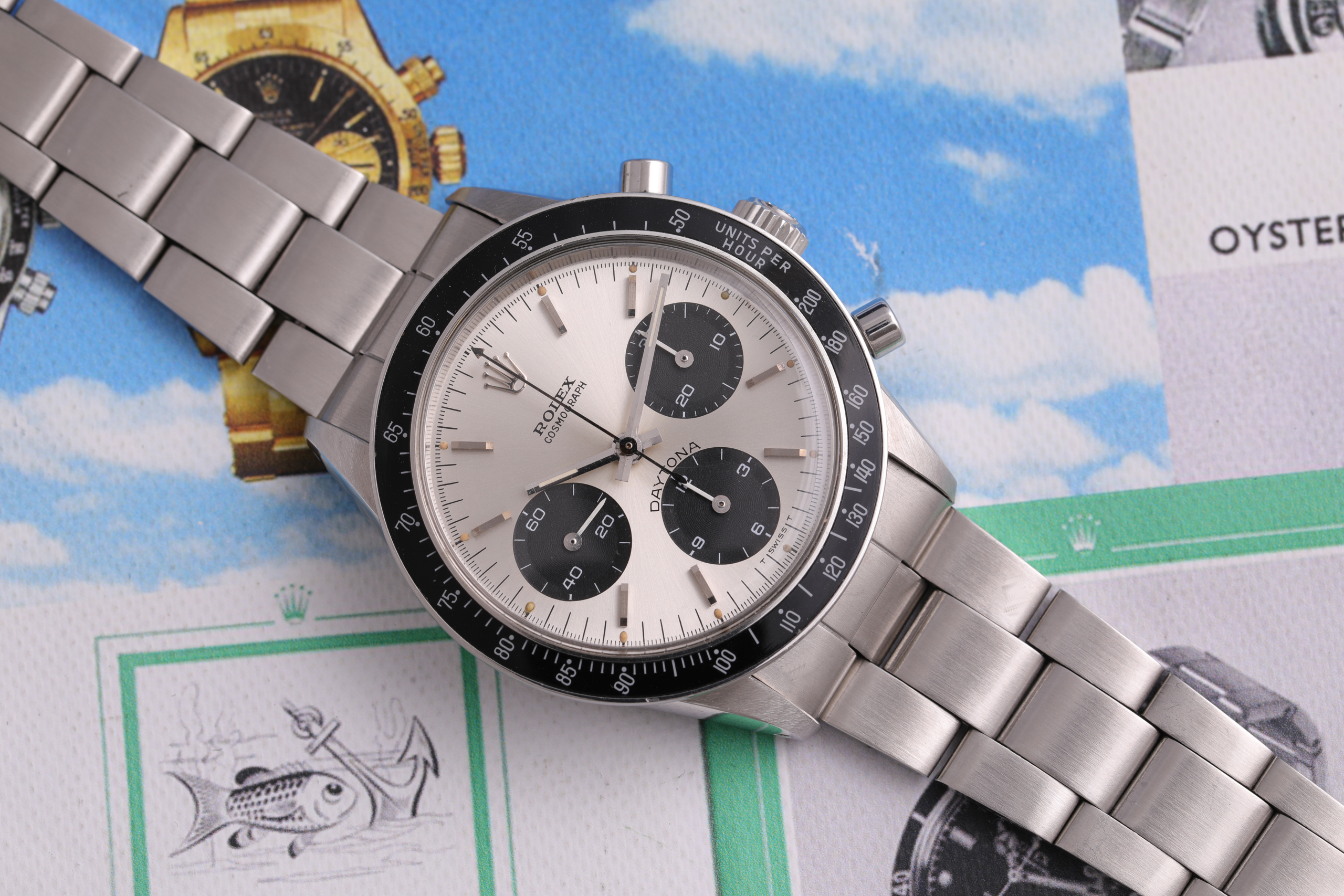 Rolex Daytona ref 6264 mai lucidato 1970 <br>– Prezzo su richiesta –