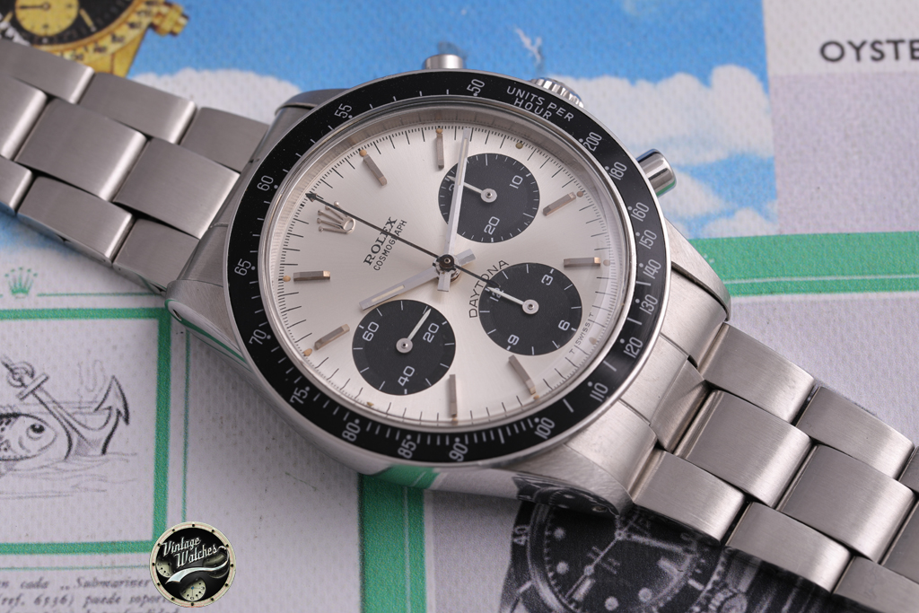 Rolex Daytona ref 6264 mai lucidato 1970 <br>- Prezzo su richiesta - - immagine 3