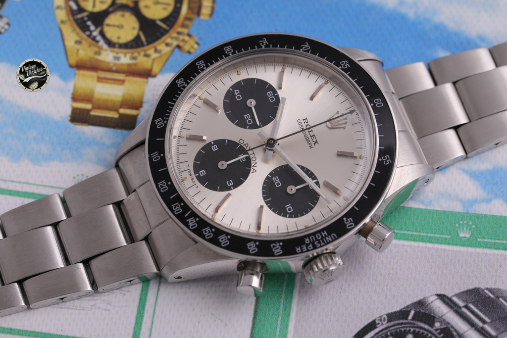 Rolex Daytona ref 6264 mai lucidato 1970 <br>- Prezzo su richiesta - - immagine 9